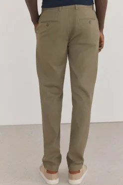 Pedro del Hierro Calças|Chinos-Textura de regular fit Chino Verde