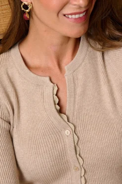 Polín Et Moi Camisolas-Tilia Rebeca Taupe Castanho