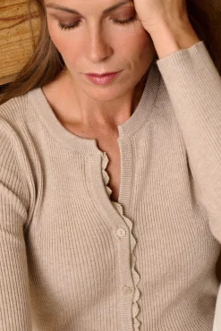 Polín Et Moi Camisolas-Tilia Rebeca Taupe Castanho