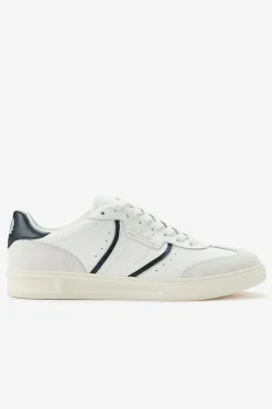 Fred Perry Sneakers-Tênis B4 em couro/camurça com relevo Multicolorido