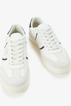 Fred Perry Sneakers-Tênis B4 em couro/camurça com relevo Multicolorido