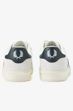 Fred Perry Sneakers-Tênis B4 em couro/camurça com relevo Multicolorido