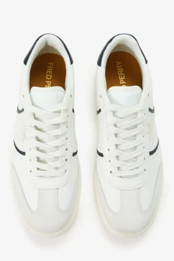 Fred Perry Sneakers-Tênis B4 em couro/camurça com relevo Multicolorido