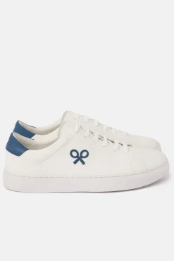Silbon Sneakers-Tênis clássico de seda Branco