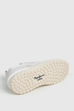Pepe Jeans Sneakers-Tênis com detalhes de estampa animal bege