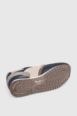 Pepe Jeans Sneakers-Tênis de camurça bege