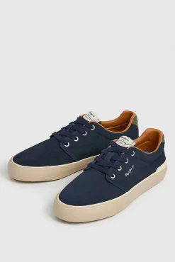 Pepe Jeans Sneakers-Tênis de Camurça azul