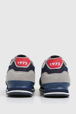 Pepe Jeans Sneakers-Tênis de camurça azul