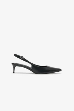 Cortefiel Saltos-Tênis de cano baixo aberto Preto