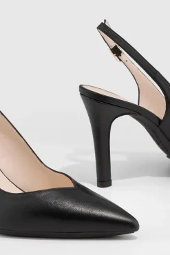 Lodi Saltos|Calçado De Couro-Tênis de cano baixo aberto Preto