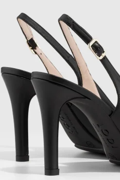 Lodi Saltos|Calçado De Couro-Tênis de cano baixo aberto Preto