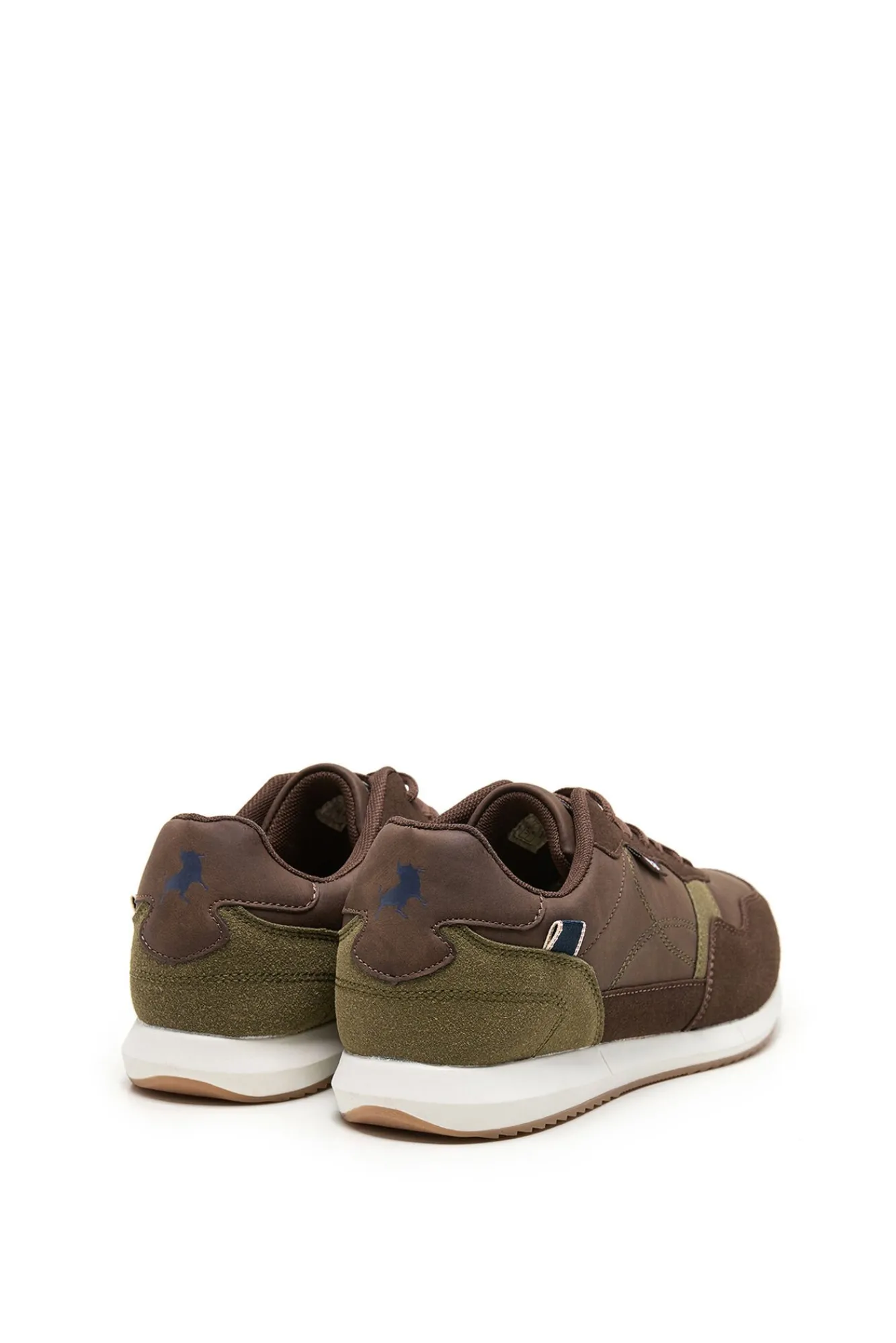 Lois Sneakers|T-Shirts-Tênis de corrida casual masculino camel