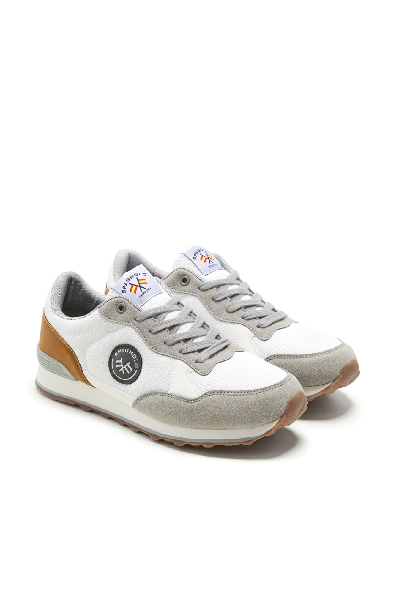 Spagnolo Sneakers-Tênis de corrida casual Cinzento