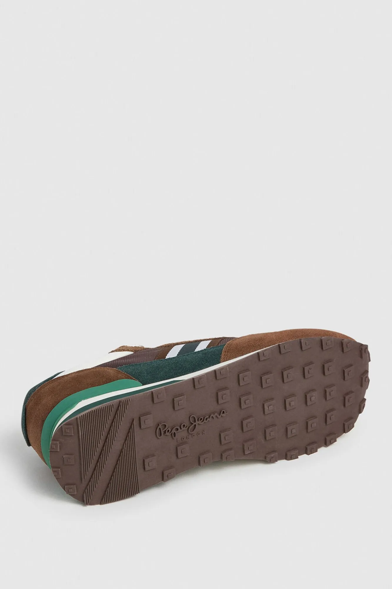 Pepe Jeans Sneakers-Tênis de corrida com detalhes em Camurça cru