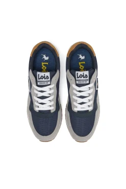 Lois Sneakers|T-Shirts-Tênis de corrida masculino para lazer azul