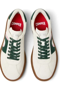 Camper Sneakers|Calçado De Couro-Tênis de couro branco