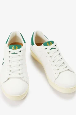 Fred Perry Sneakers-Tênis de couro B722 Branco