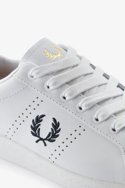 Fred Perry Sneakers-Tênis de couro B721 Branco
