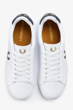 Fred Perry Sneakers-Tênis de couro B721 Branco