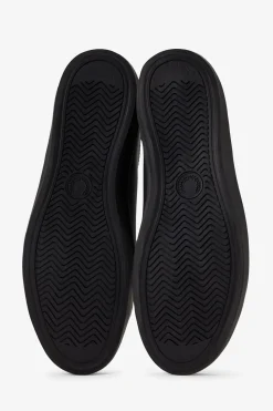 Fred Perry Sneakers-Tênis de couro básico Preto