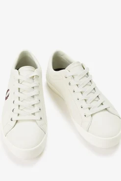 Fred Perry Sneakers-Tênis de couro básico Branco