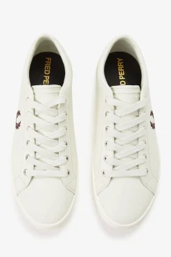 Fred Perry Sneakers-Tênis de couro básico Branco