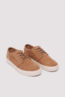 Springfield Sneakers-Tênis de couro casual castanho
