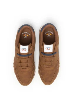 Spagnolo Sneakers-Tênis de desportiva Castanho
