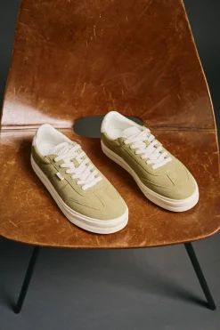 OOTO Sneakers-Tênis de pele Verde