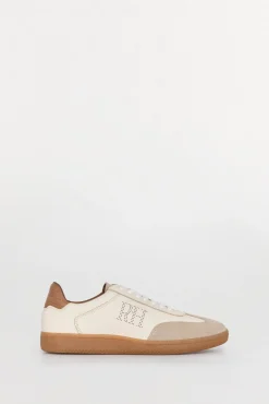 Pedro del Hierro Sneakers-Tênis de pele Beige