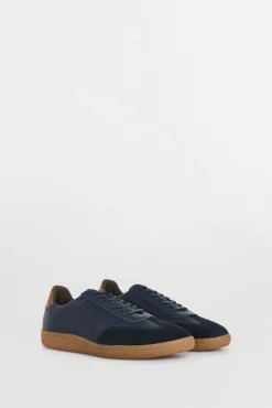 Pedro del Hierro Sneakers-Tênis de pele Azul