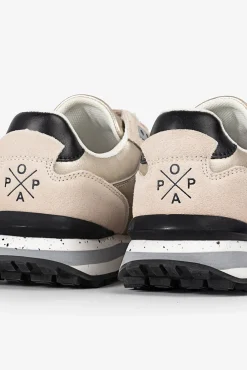 Popa Sneakers-Tênis esportivo feminino laminado Blake Dourado