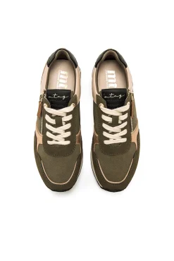 MTNG Sneakers-Tênis feminino Joggo Classic Caqui escuro