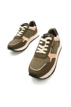 MTNG Sneakers-Tênis feminino Joggo Classic Caqui escuro