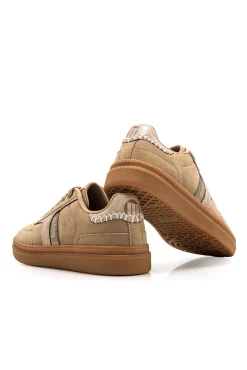 MTNG Sneakers-Tênis feminino modelo Cumbia bege