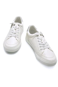 MTNG Sneakers-Tênis modelo Aria, estilo casual para mulheres branco