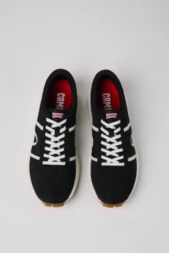 Camper Sneakers-Tênis Stitch preto