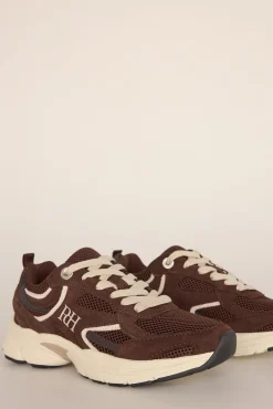 Pedro del Hierro Sneakers|Calçado De Couro-Tênis unissex Marrom