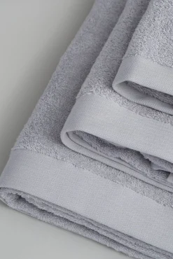 Bassols Toalhas-Toalha banho wonder 550 g algodão turco americano 150x100 Cinzento