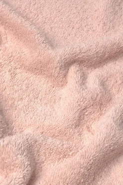 Textura Toalhas-Toalha toucador friso algodão egípcio 30 x 50 cm. rosa