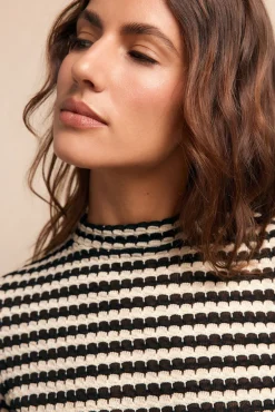 Slowlove T-Shirts|Blusas-Top básico estructura Multicolorido