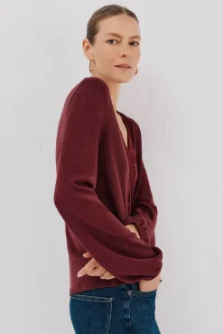 Cortefiel T-Shirts-Top com decote em decote Granada