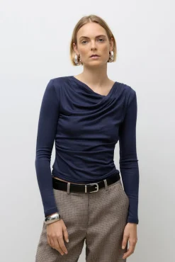 Vero Moda T-Shirts-Top de manga comprida Azul