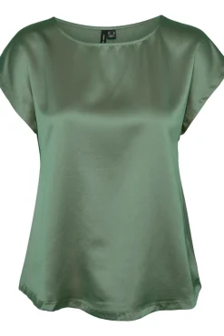 Vero Moda T-Shirts-Top de manga curta Verde