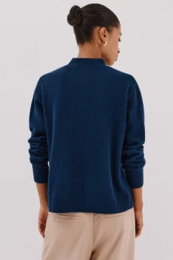 Cortefiel Camisolas-Tranças Jersey Perkins Azul