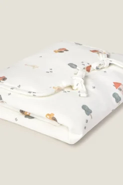 Textura Velas E Ambientadores|Almofadas-Trocador de algodão com casinhas branco