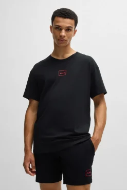 HUGO T-Shirts-T-shirt Preto