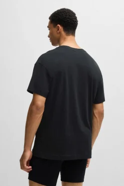 HUGO T-Shirts-T-shirt Preto