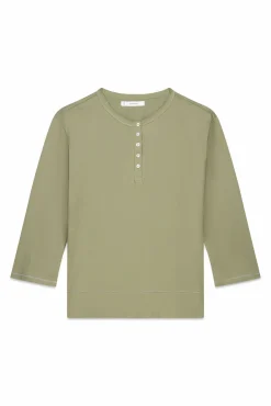 Women'secret T-Shirts-T-shirt 100% algodão manga manga ¾ bege