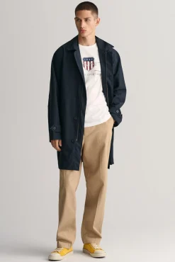 Gant T-Shirts-T-shirt Archive Shield Branco